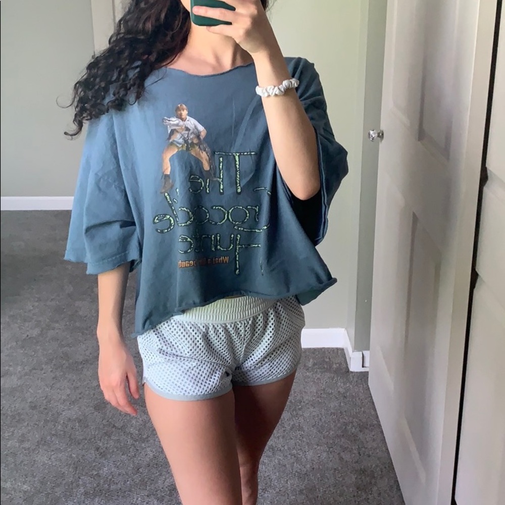 Vintage crocodile hunter t-shirt crop top!